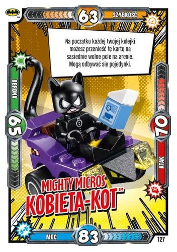 LEGO® BATMAN™ TCG - Nr 127: Mighty Micros Kobieta-Kot™