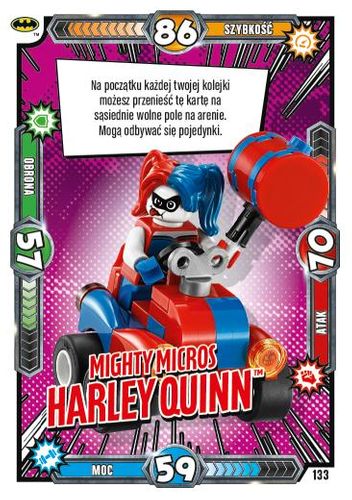 LEGO® BATMAN™ TCG - Nr 133: Mighty Micros Harley Quinn™