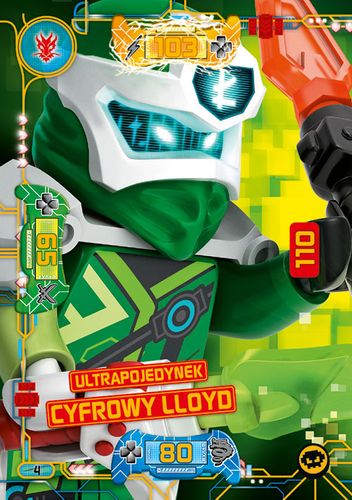LEGO® NINJAGO® Seria 5 - Nr 4: Ultrapojedynek cyfrowy Lloyd