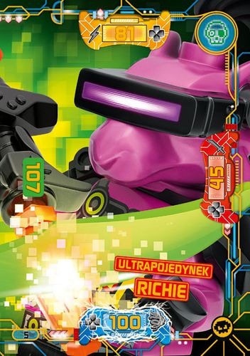 LEGO® NINJAGO® Seria 5 - Nr 5: Ultrapojedynek Richie