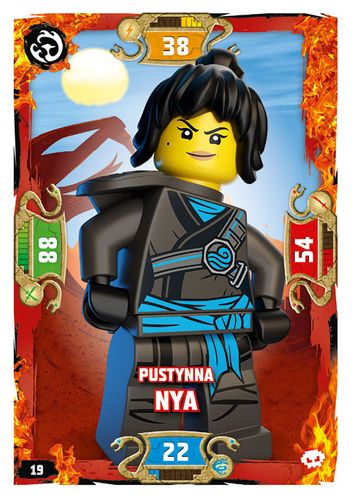 LEGO® NINJAGO® Seria 5 - Nr 19: Pustynna Nya