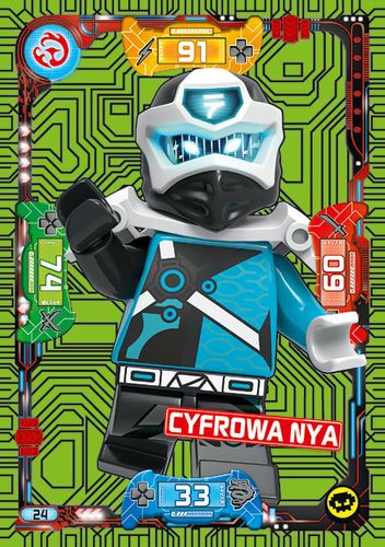 LEGO® NINJAGO® Seria 5 - Nr 24: Cyfrowa Nya