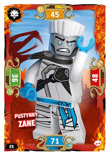 LEGO® NINJAGO® Seria 5 - Nr 25: Pustynny Zane