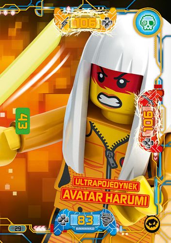 LEGO® NINJAGO® Seria 5 - Nr 29: Ultrapojedynek awatar Harumi