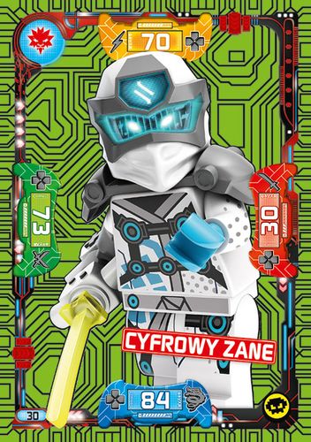 LEGO® NINJAGO® Seria 5 - Nr 30: Cyfrowy Zane