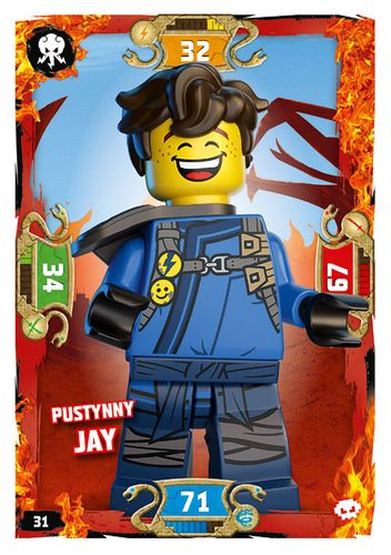 LEGO® NINJAGO® Seria 5 - Nr 31: Pustynny Jay