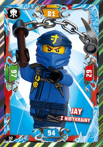 LEGO® NINJAGO® Seria 5 - Nr 32: Jay z Nibykrainy
