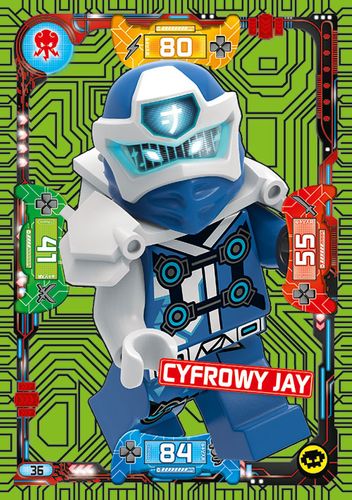 LEGO® NINJAGO® Seria 5 - Nr 36: Cyfrowy Jay