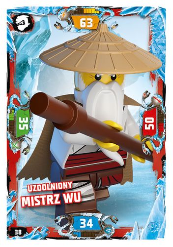 LEGO® NINJAGO® Seria 5 - Nr 38: Uzdolniony Mistrz Wu