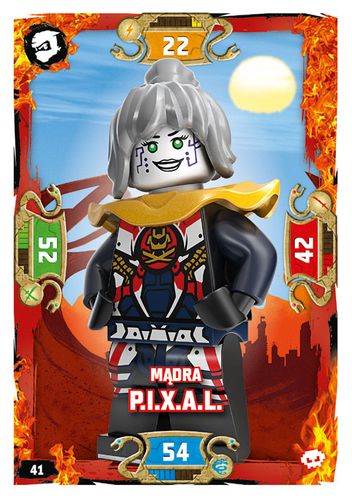 LEGO® NINJAGO® Seria 5 - Nr 41: Mądra P.I.X.A.L.