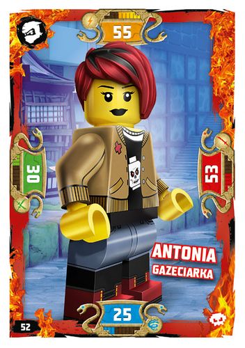 LEGO® NINJAGO® Seria 5 - Nr 52: Antonia gazeciarka