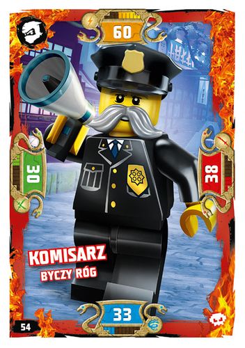 LEGO® NINJAGO® Seria 5 - Nr 54: Komisarz Byczy Róg