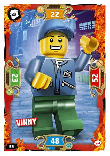 LEGO® NINJAGO® Seria 5 - Nr 59: Vinny