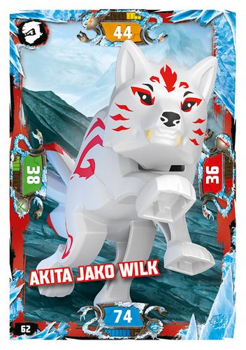 LEGO® NINJAGO® Seria 5 - Nr 62: Akita jako wilk