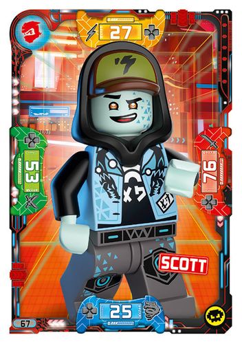 LEGO NINJAGO Seria 5 Nr 67 Scott Kultowy.pl
