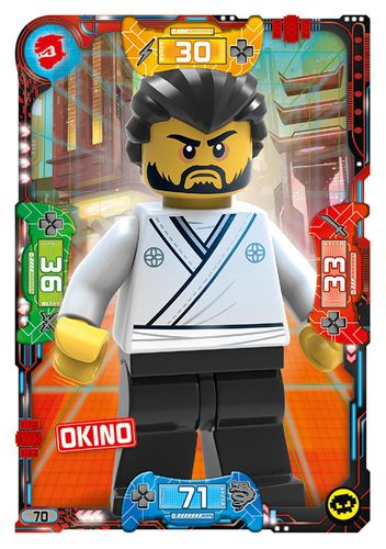 LEGO® NINJAGO® Seria 5 - Nr 70: Okino