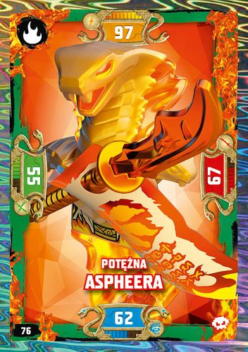 LEGO® NINJAGO® Seria 5 - Nr 76: Potężna Aspheera