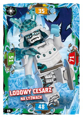 LEGO® NINJAGO® Seria 5 - Nr 89: Lodowy Cesarz na łyżwach