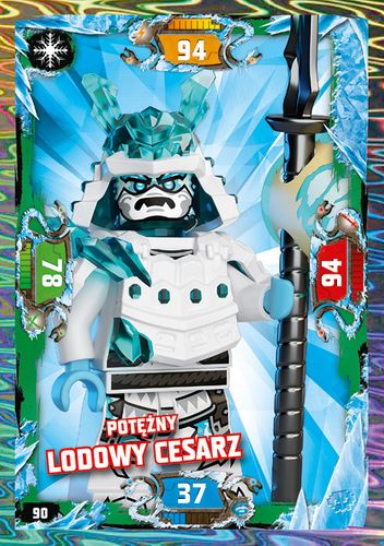 LEGO® NINJAGO® Seria 5 - Nr 90: Potężny Lodowy Cesarz