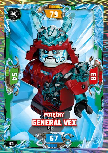 LEGO® NINJAGO® Seria 5 - Nr 93: Potężny generał Vex
