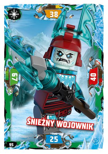 LEGO® NINJAGO® Seria 5 - Nr 95: Śnieżny wojownik