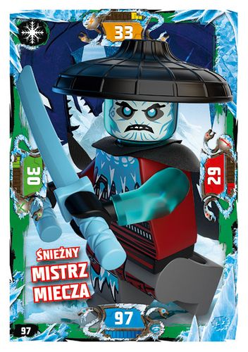 LEGO® NINJAGO® Seria 5 - Nr 97: Śnieżny mistrz miecza