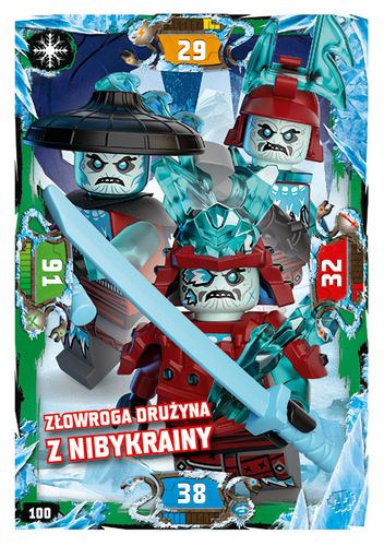 LEGO® NINJAGO® Seria 5 - Nr 100: Złowroga drużyna z Nibykrainy