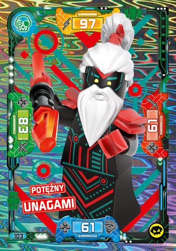 LEGO NINJAGO Seria 5 Nr 103 Pot ny Unagami Kultowy.pl