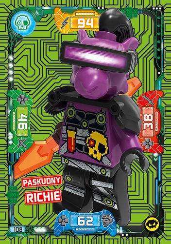 LEGO® NINJAGO® Seria 5 - Nr 108: Paskudny Richie
