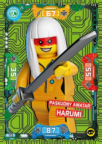 LEGO® NINJAGO® Seria 5 - Nr 113: Paskudny awatar Harumi