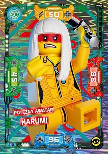 LEGO® NINJAGO® Seria 5 - Nr 114: Potężny awatar Harumi