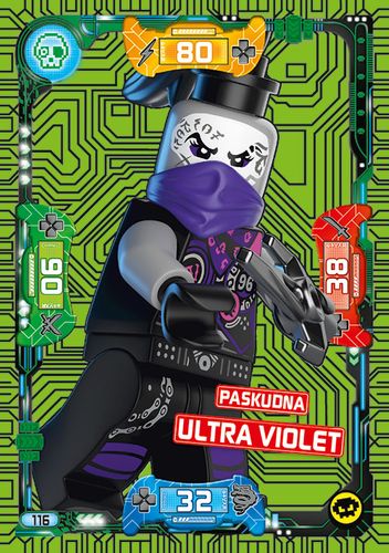 LEGO® NINJAGO® Seria 5 - Nr 116: Paskudna Ultra Violet