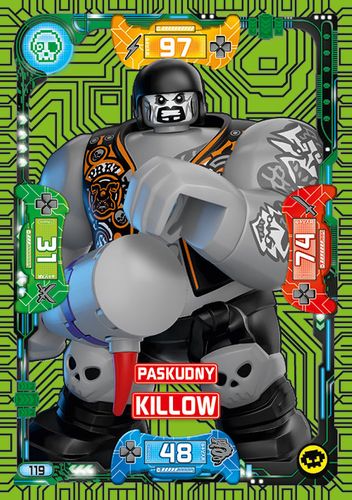 LEGO® NINJAGO® Seria 5 - Nr 119: Paskudny Killow