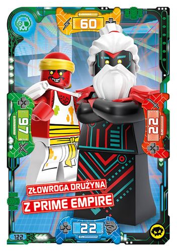 LEGO® NINJAGO® Seria 5 - Nr 122: Złowroga drużyna z Prime Empire