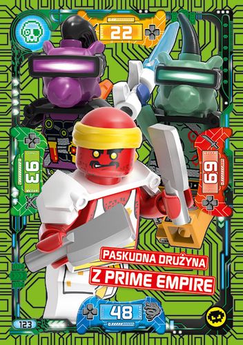 LEGO® NINJAGO® Seria 5 - Nr 123: Paskudna drużyna z Prime Empire