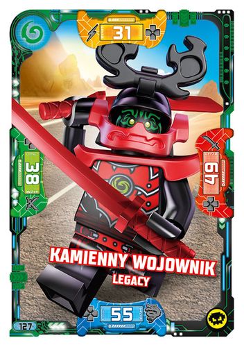 LEGO® NINJAGO® Seria 5 - Nr 127: Kamienny wojownik Legacy