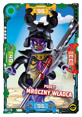 LEGO® NINJAGO® Seria 5 - Nr 132: Podły Mroczny Władca