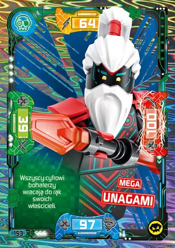 LEGO® NINJAGO® Seria 5 - Nr 153: Mega Unagami