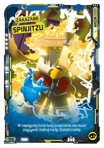 LEGO® NINJAGO® Seria 5 - Nr 158: Zakazane Spinjitzu