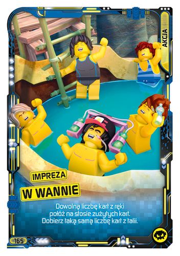 LEGO® NINJAGO® Seria 5 - Nr 165: Impreza w wannie