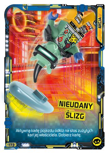 LEGO® NINJAGO® Seria 5 - Nr 173: Nieudany ślizg