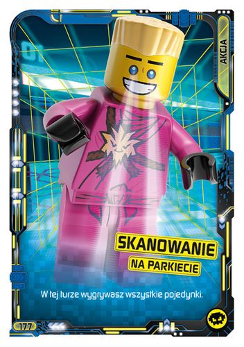 LEGO® NINJAGO® Seria 5 - Nr 177: Skanowanie na parkiecie