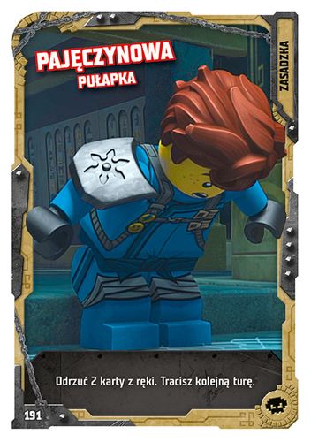 LEGO® NINJAGO® Seria 5 - Nr 191: Pajęczynowa pułapka
