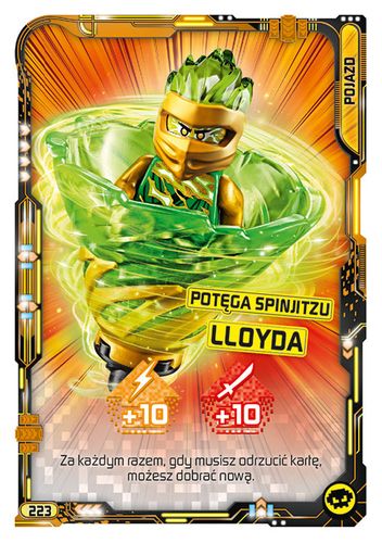 LEGO® NINJAGO® Seria 5 - Nr 223: Potęga Spinjitzu Lloyda