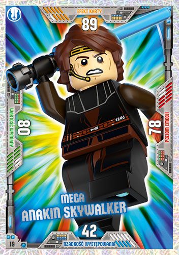 LEGO® Star Wars™ Seria 2 - Nr 19: Mega Anakin Skywalker