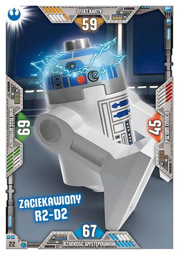 LEGO® Star Wars™ Seria 2 - Nr 22: Zaciekawiony R2-D2