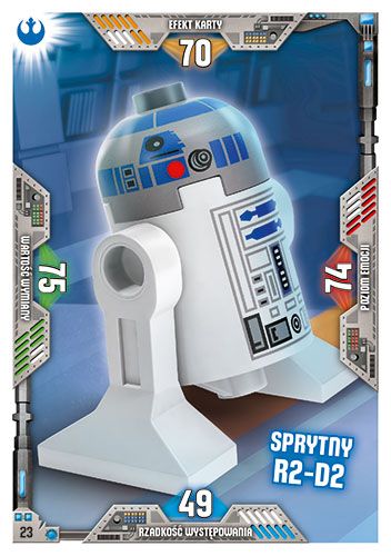LEGO® Star Wars™ Seria 2 - Nr 23: Sprytny R2-D2