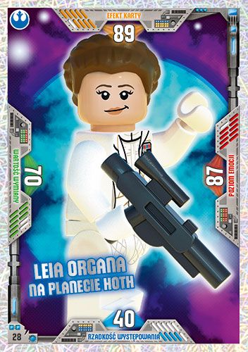 LEGO® Star Wars™ Seria 2 - Nr 28: Leia Organa na planecie Hoth