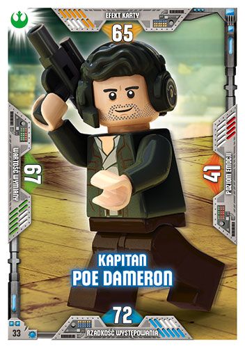 LEGO® Star Wars™ Seria 2 - Nr 33: Kapitan Poe Dameron