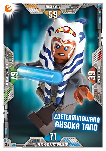 LEGO® Star Wars™ Seria 2 - Nr 34: Zdeterminowana Ahsoka Tano